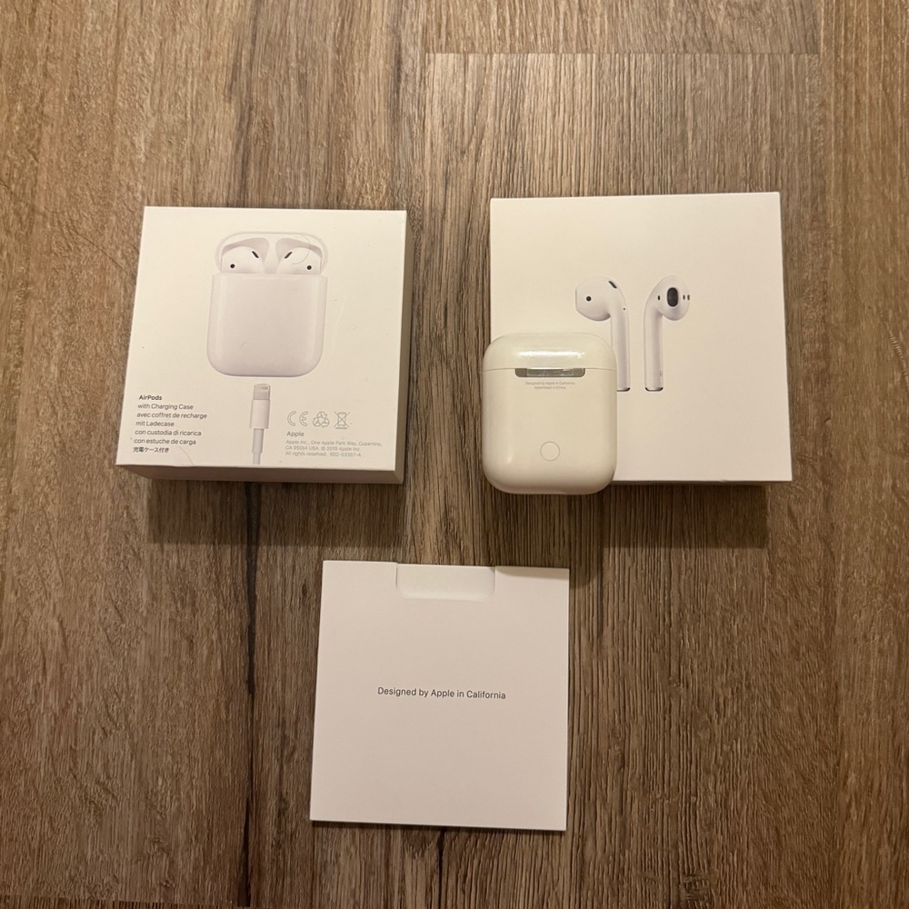 Airpods (2nd Generation) with Charging case